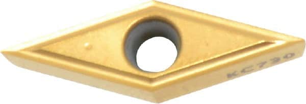 Turning Insert: VBGT220LF KC730, Solid Carbide MPN:1161876