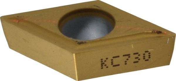 Turning Insert: DCMT32.51LF KC730, Solid Carbide MPN:1161928