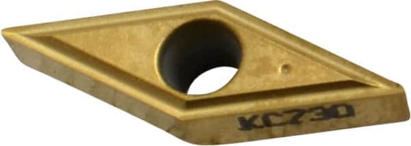 Turning Insert: VBGT220.5LF KC730, Solid Carbide MPN:1161965