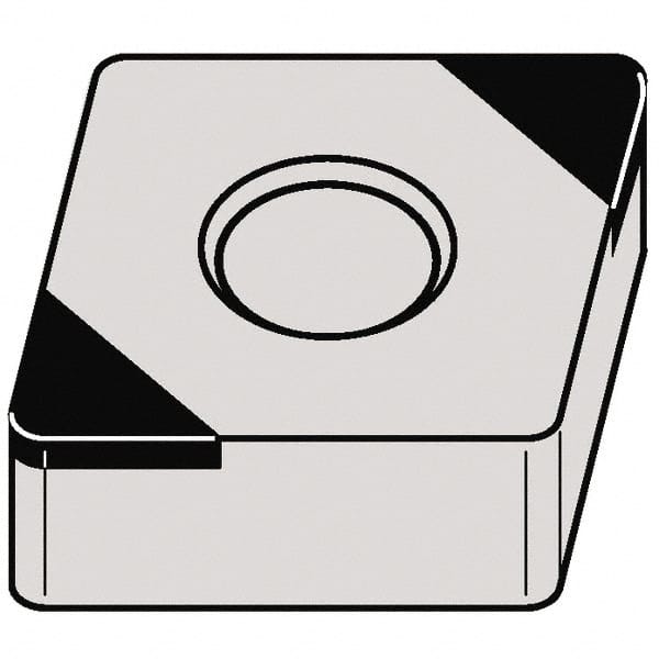 Turning Insert: CNGA432S0420MT KB1345, Polycrystalline Cubic Boron Nitride MPN:3383028