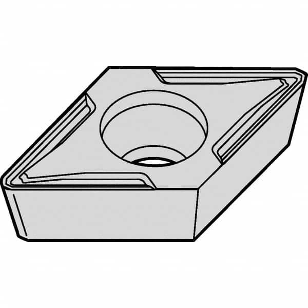 Turning Insert: DCMT3252FW KCP25, Solid Carbide MPN:3751570