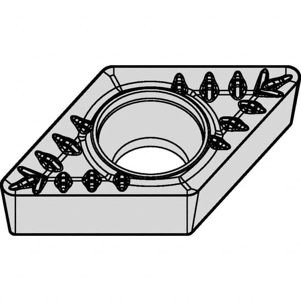 Turning Insert: DCMT3252MP KCM25B, Solid Carbide MPN:5591784