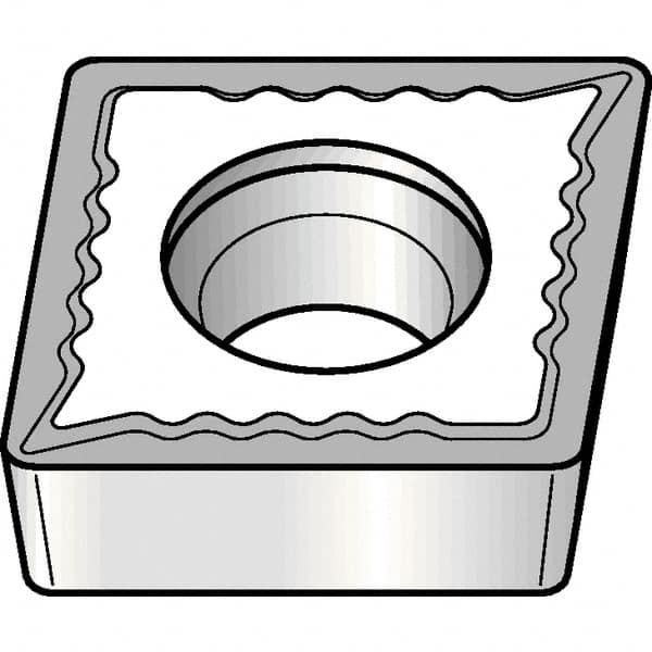 Turning Insert: CCMT3252UF KCP10B, Solid Carbide MPN:5697914