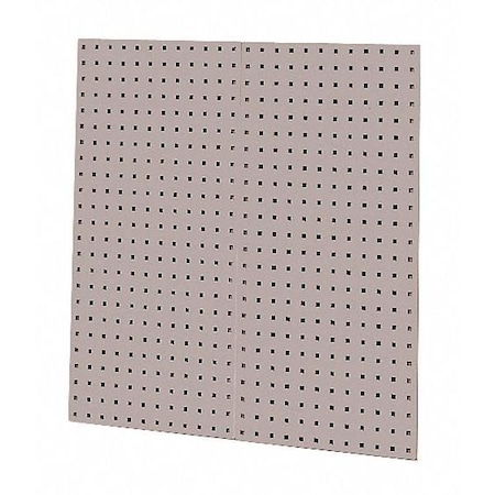 Pegboard Panel, 1/2 x36 x18 in, Square, PR MPN:50002UGY