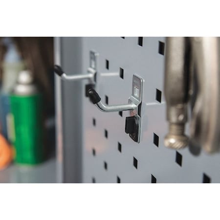 Single Rod Pegboard Hook, 6