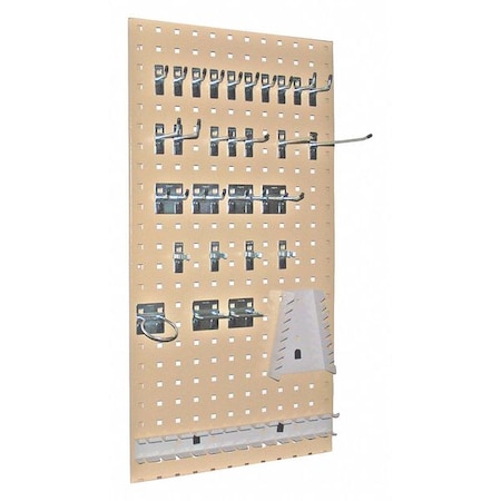 Pegboard Hook Assortment Kit, Zinc Plated MPN:99852