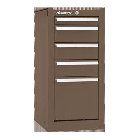 Kennedy® K2000 5 Drawer Hang-On Side Cabinet 13-5/8