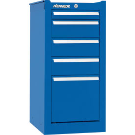 Kennedy® K2000 5 Drawer Hang-On Side Cabinet 13-5/8