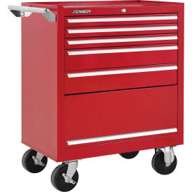 Kennedy® K2000 5 Drawer Roller Cabinet With Compartment 29