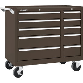 Kennedy® K1800 10 Drawer Roller Cabinet 39-3/8