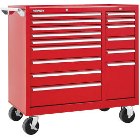 Kennedy® K1800 15 Drawer Roller Cabinet 39-3/8
