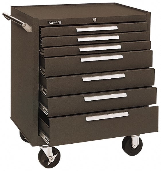 Steel Tool Roller Cabinet: 7 Drawers MPN:297XB