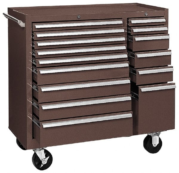Steel Tool Roller Cabinet: 15 Drawers MPN:315XB