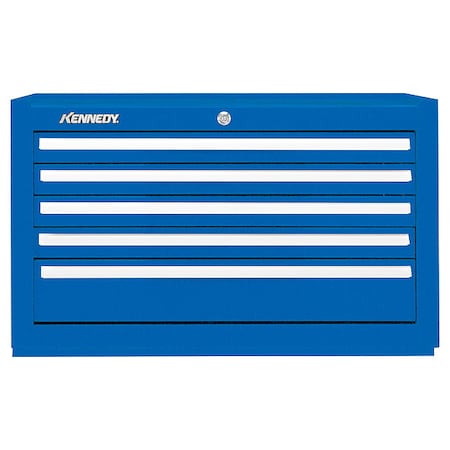 K Tool Chest, 5 Drawer, Blue MPN:2805XBL