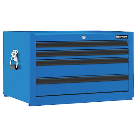 K Tool Chest, 4 Drawer, Blue MPN:2904MPBL