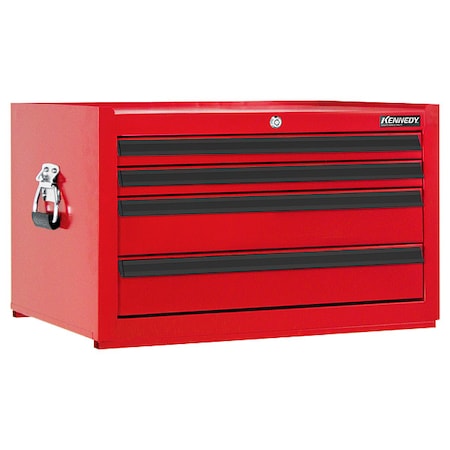 K Tool Chest, 4 Drawer, Red MPN:2904MPR