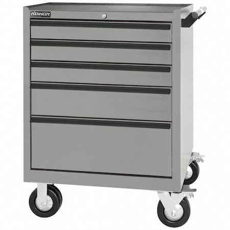 Maintenance Pro™ Rolling Tool Cabinet, 5 Drawer, Gray MPN:295MPGY