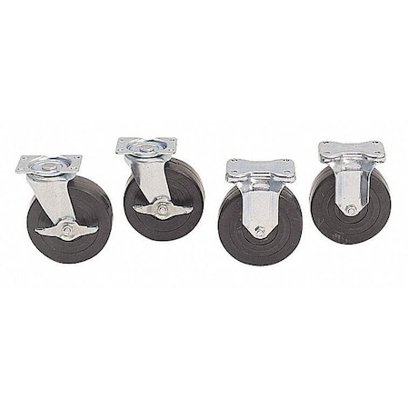 Caster Set 5X2