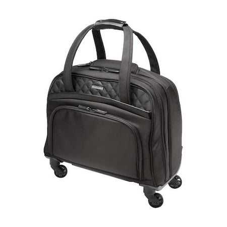 Rolling Laptop Case, Black, 17 1/2
