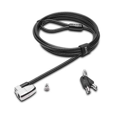Laptop Lock, 6 ft L, 7/10 in dia., Keyed MPN:K64435WW