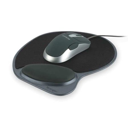 Mouse Wrist Rest, Black, Standard MPN:K62816USF