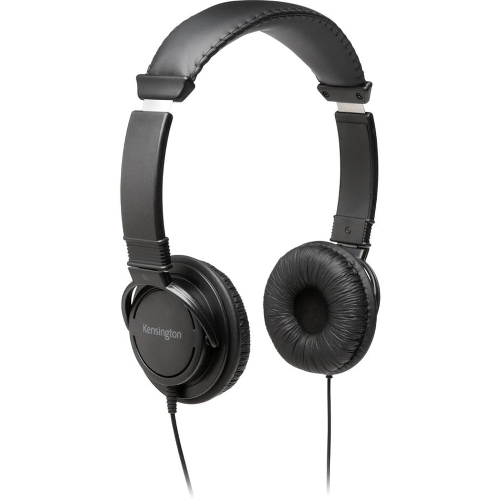 Kensington Hi-Fi Headphones - Headphones - on-ear - wired - 3.5 mm jack - black MPN:K97602WW