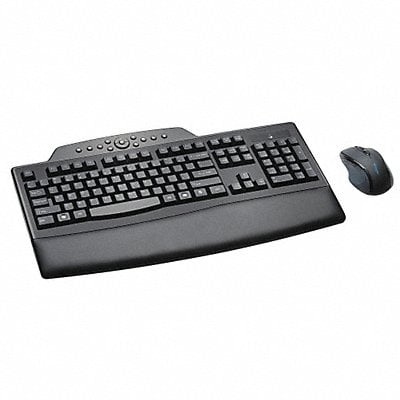 Keyboard/Mouse Set Wireless Black MPN:K72403USA