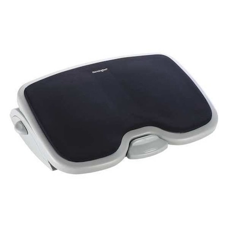 Footrest, Memory Foam, Black/Gray MPN:K56144USF