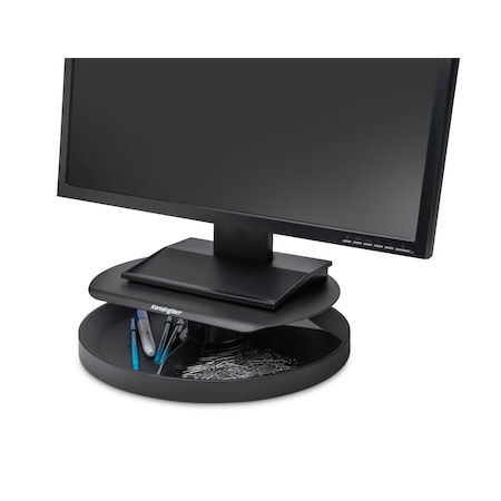 Kensington SmartFit Spin2 Monitor Stand - 40 lb Load Capacity - Desktop - Black - TAA Compliant MPN:K52787WW