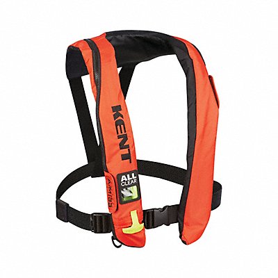 Life Jacket Belt Buckle Zipper Orange MPN:132802-200-004-19