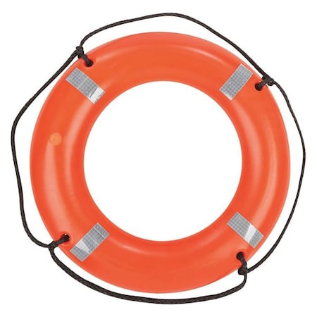 Ring Buoy, Orange, 30 in. dia. MPN:152200-200-030-13