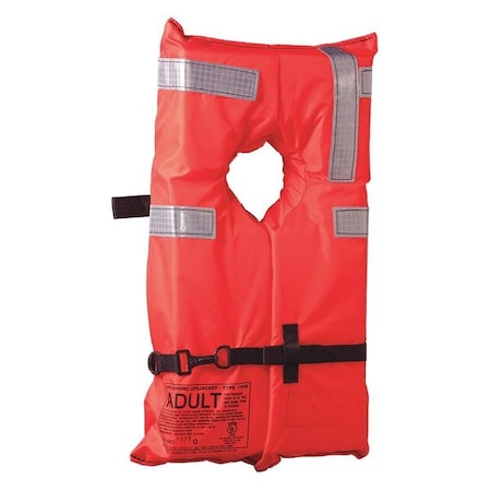 Life Jacket, Adult, Type I, Collar Style MPN:100100-200-004-12