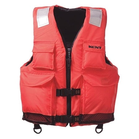 Life Jacket, 2XL/4XL, 15.5lb, Foam, Orange MPN:150200-200-080-23