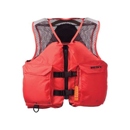 Life Jacket, M, 15.5lb, Foam, Orange MPN:150800-200-030-20
