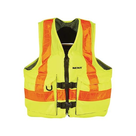 Life Jacket, 3XL, 15.5lb, Foam, Yellow MPN:150800-410-070-23