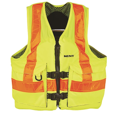 Life Jacket, 4XL, 15.5lb, Foam, Yellow MPN:150800-410-080-23