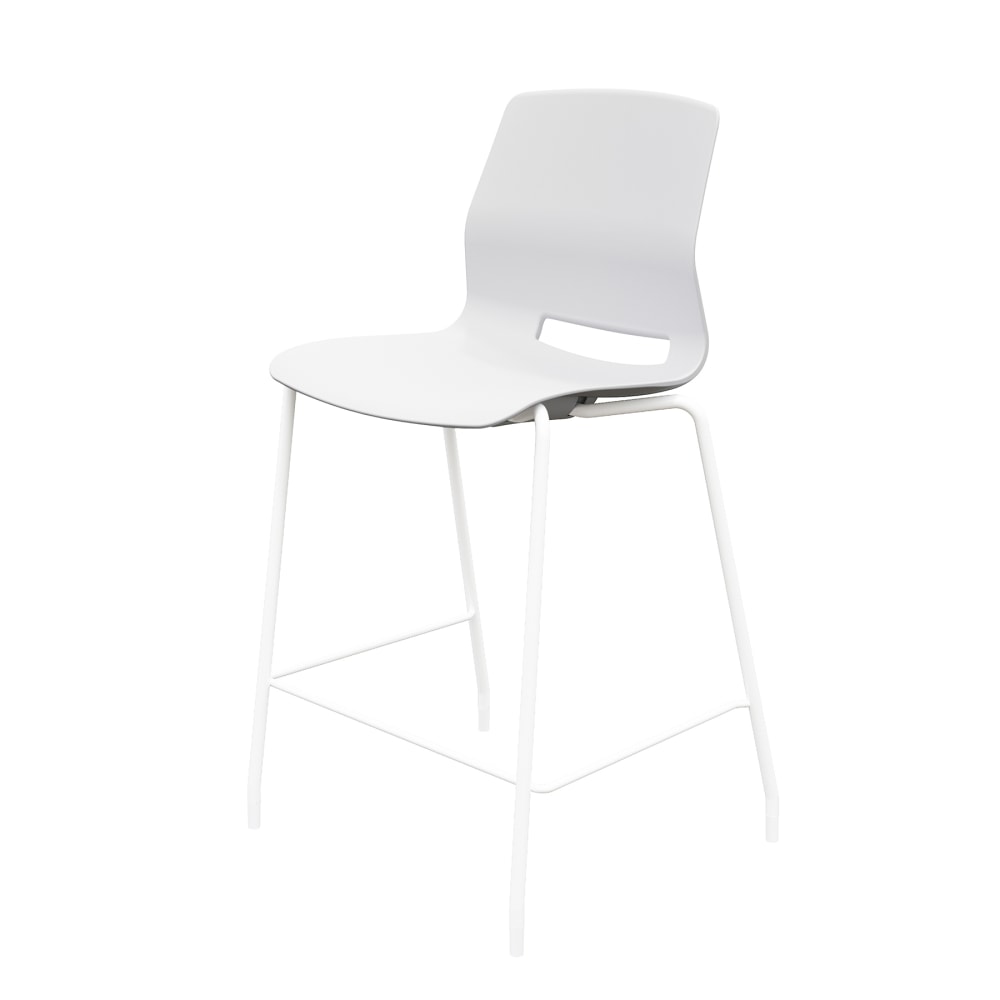 KFI Studios Imme Stacking Bar Stool, 39inH, White MPN:2700CT-WH-08