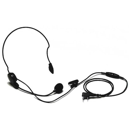 Headset, Over the Head, On Ear, Black MPN:KHS-22A