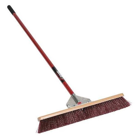 Stiff Bristle Broom, 24