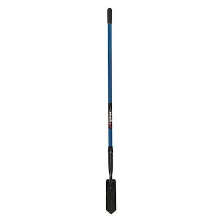 Trenching Shovel, 11 ga Steel Blade, 53 in L Blue Extended Professional Grade Fiberglass Handle MPN:89133