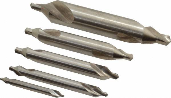 5 Pc #1 to #5 Cobalt Combo Drill & Countersink Set MPN:90010