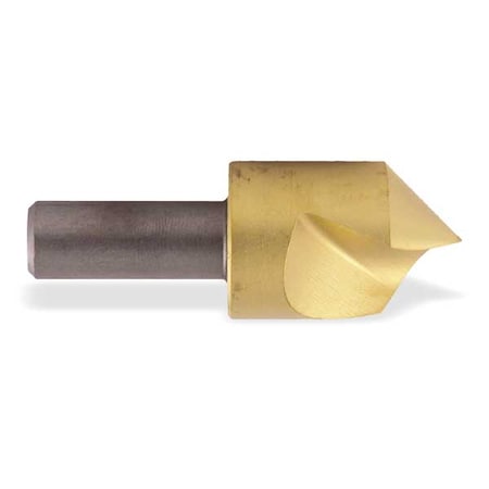 Countersink, 1 FL, 120 Deg, 1/4, HSS, TiN MPN:919-000-082