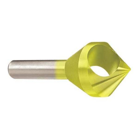 Countersink, 0 FL, 60 Deg, 5/8, Cobalt, TiN MPN:919-000-192