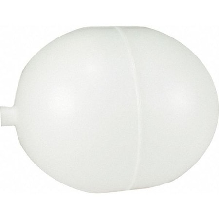 Float Ball, Oblong, Polyethylene, 4 In MPN:PF45
