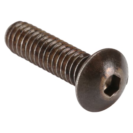 #8-32 Socket Head Cap Screw, Button, Black Oxide Alloy Steel, 5/8 in Length, 100 PK MPN:8C62KBC