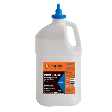 Marking Chalk, Blue, Standard, 5 lb MPN:105B