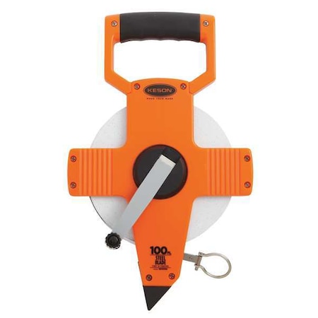 100 ft Engineer's Tape Measure, 3/8 in Blade MPN:NR10-100