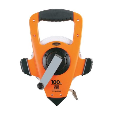 100 ft Engineer's Tape Measure, 3/8 in Blade MPN:NRS10100H