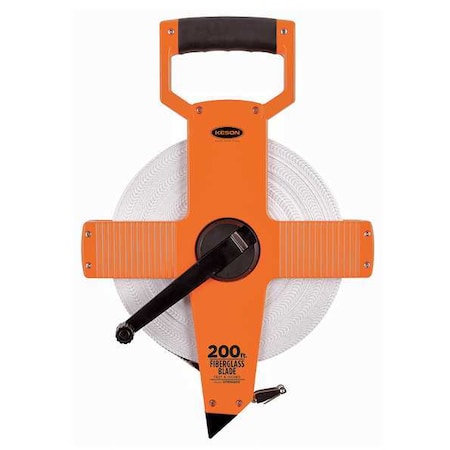 200 ft Engineer's Tape Measure, 1/2 in Blade MPN:OTR-10-200