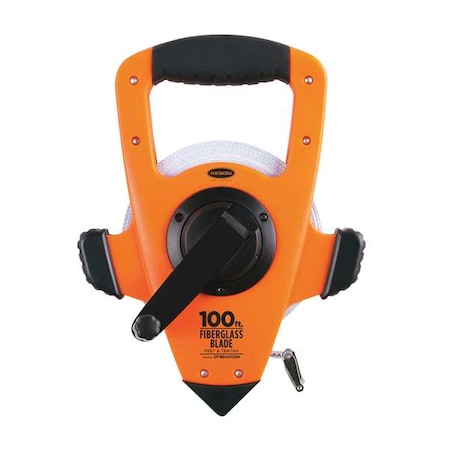 100 ft Engineer's Tape Measure, 1/2 in Blade MPN:OTRS10100H
